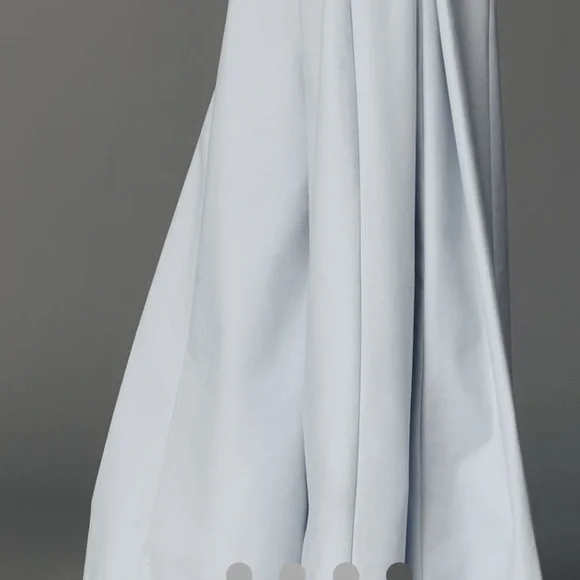 NWT  ANTHROPOLOGIE  Maeve ALine Palazzo pant.Wide-Leg (color is Niagara mist) - Picture 2 of 12